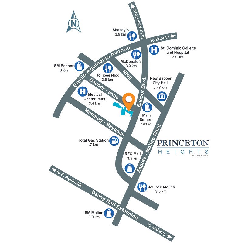 Princeton Heights House and Lot in Bacoor Cavite by Filinvest Land